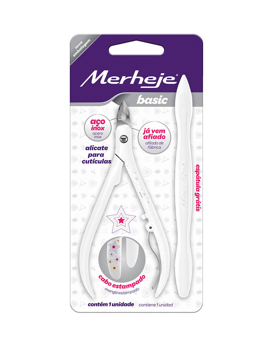 ALICATE CUT MERHEJE BASIC ESTAMPA +PALITO