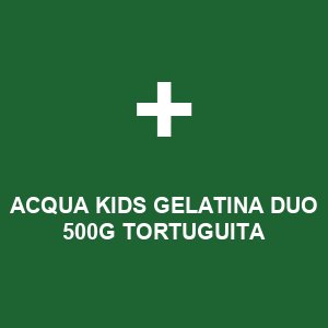 ACQUA KIDS GELATINA DUO 500G TORTUGUITA