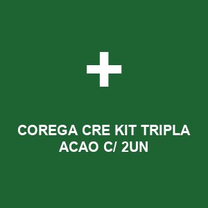 COREGA CRE KIT TRIPLA ACAO C/ 2UN