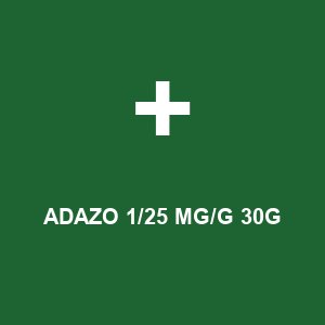ADAZO 1/25 MG/G 30G