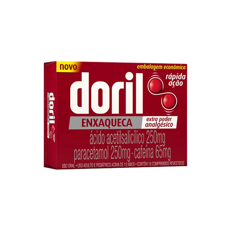 DORIL ENXAQUECA C/18 CP