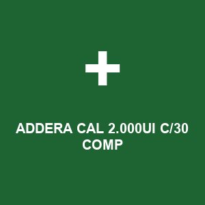 ADDERA CAL 2.000UI C/30 COMP