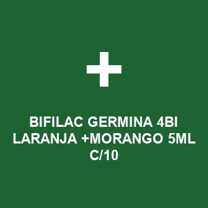 BIFILAC GERMINA 4BI LARANJA +MORANGO 5ML C/10