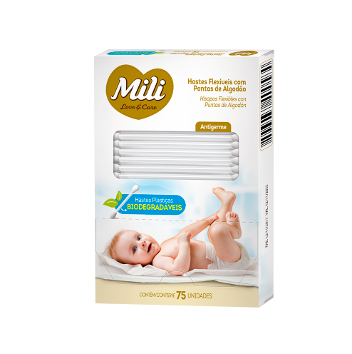 HASTES FLEXIVEIS MILI LOVE CARE C/75