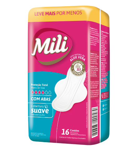 ABS MILI SUAVE PROT TOTAL  C/16 C/ABAS