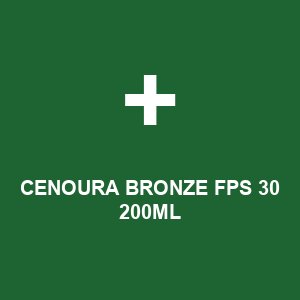 CENOURA BRONZE FPS 30 200ML