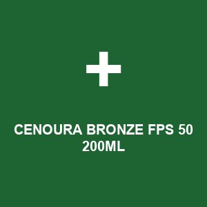 CENOURA BRONZE FPS 50 200ML
