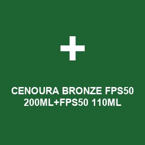 CENOURA BRONZE FPS50 200ML+FPS50 110ML