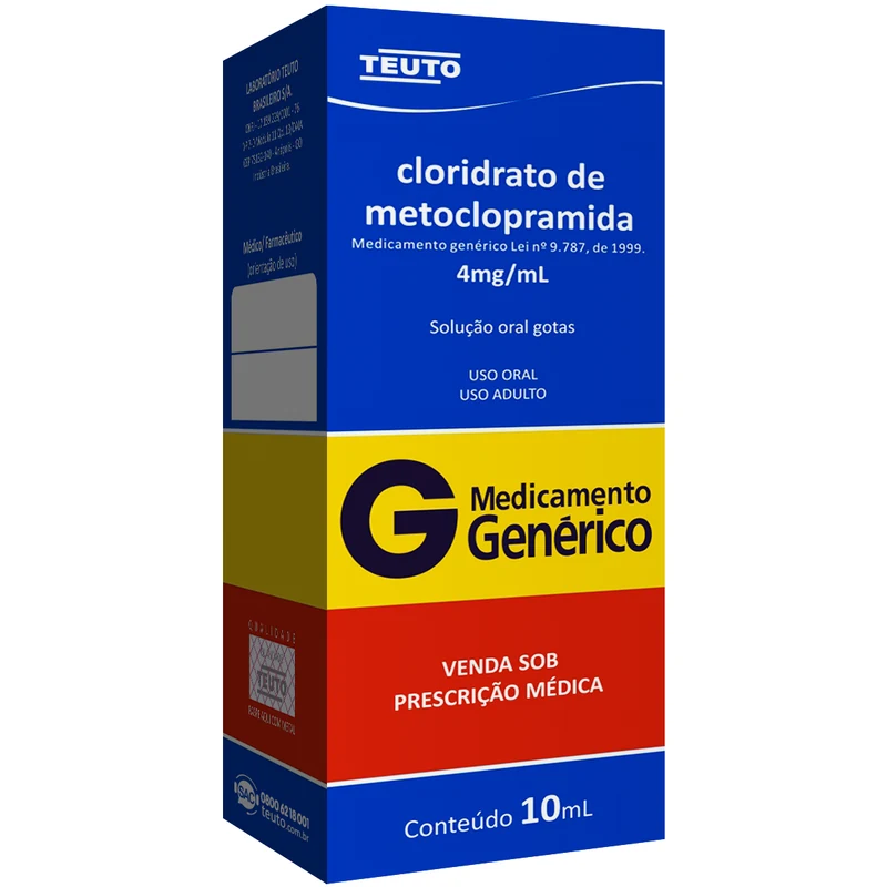 METOCLOPRAMIDA GEN TEUTO 10ML
