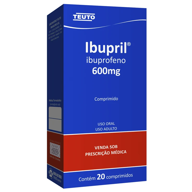 IBUPROFENO IBUPRIL TEUTO 600 MG C/20