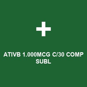 ATIVB 1.000MCG C/30 COMP SUBL