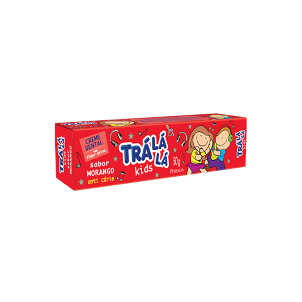 CRE DENT TRA LA LA 50G MORANGO PHISALIA