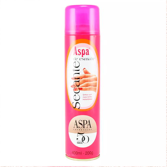 ASPA SECANTE ESMALTE P/UNHAS 400ML