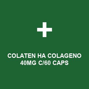 COLATEN HA COLAGENO  40MG C/60 CAPS