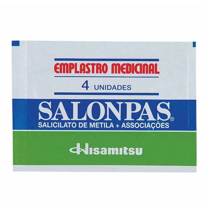 EMPLASTRO SALONPAS PEQUENO C/4 UNID