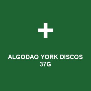 ALGODAO YORK DISCOS 37G
