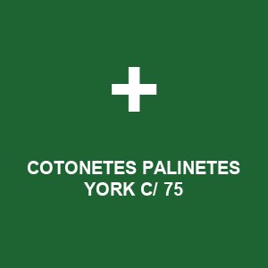 COTONETES PALINETES YORK C/ 75