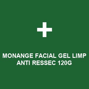 MONANGE FACIAL GEL LIMP ANTI RESSEC 120G