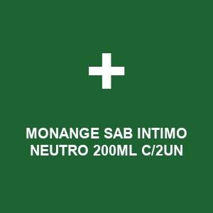 MONANGE SAB INTIMO NEUTRO 200ML C/2UN