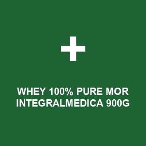 WHEY 100% PURE MOR INTEGRALMEDICA 900G
