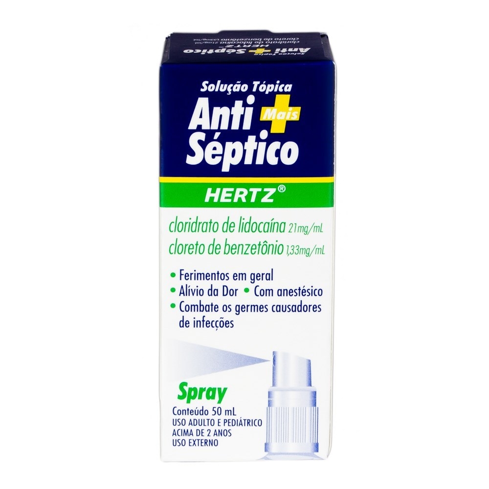 ANTI SEPTICO HERTZ 50ML
