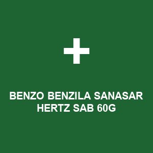 BENZO BENZILA SANASAR HERTZ SAB 60G