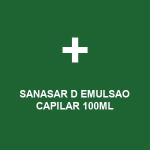 SANASAR D EMULSAO CAPILAR 100ML