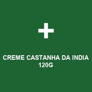 CREME CASTANHA DA INDIA 120G
