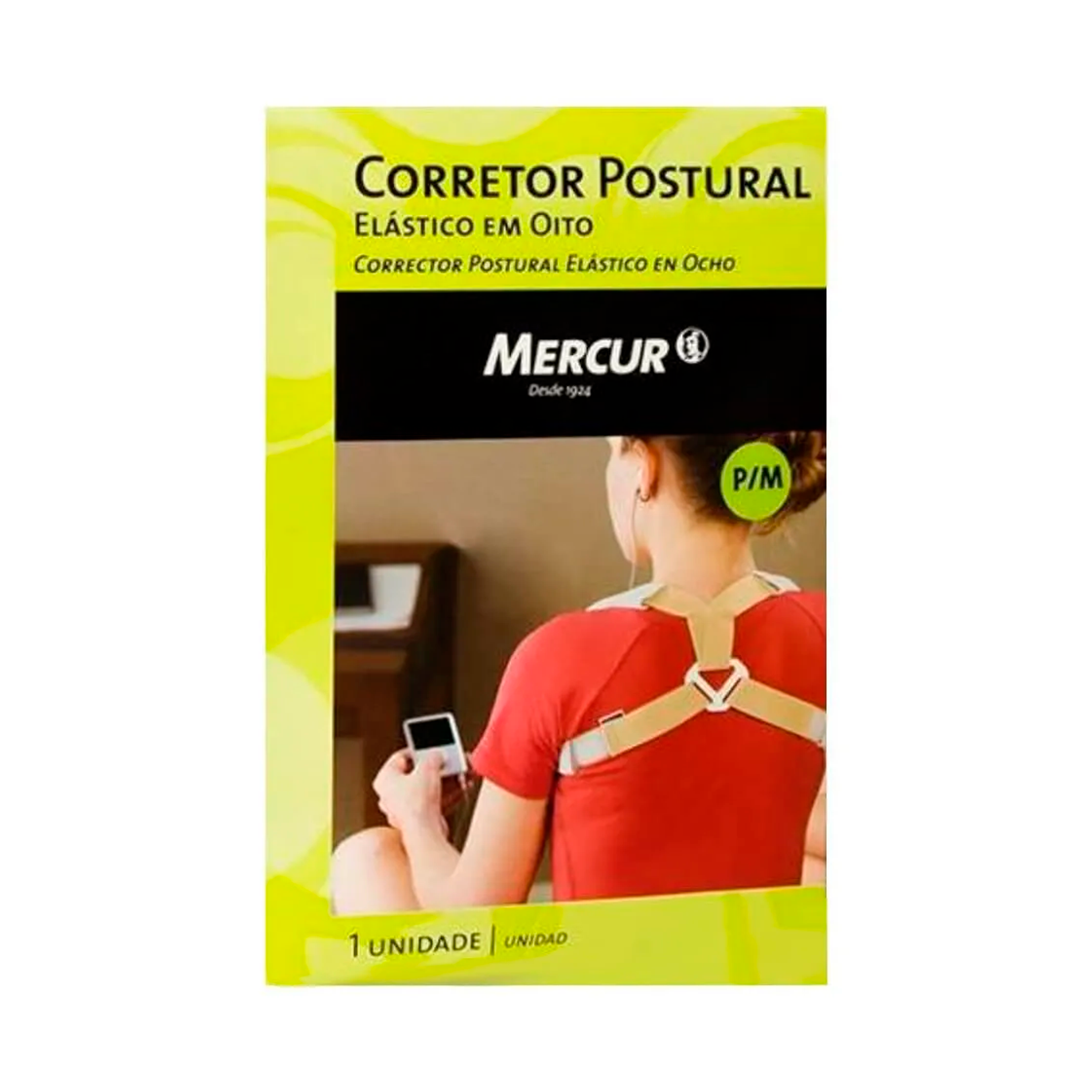 CORRETOR POSTURAL EM 8 MERCUR P/M BC0087-AB