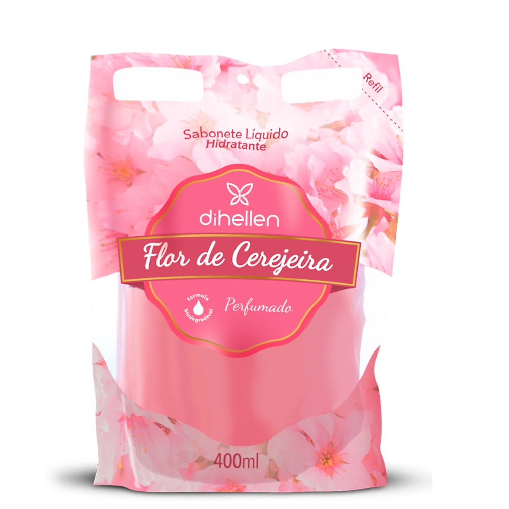 DIHELLEN SAB LIQ FLOR CEREJEIRA 400ML