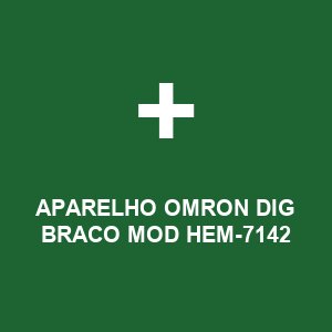 APARELHO OMRON DIG BRACO MOD HEM-7142
