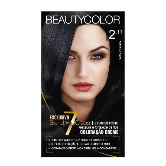 TINT BEAUTYCOLOR 2.11 PRETO AZULADO