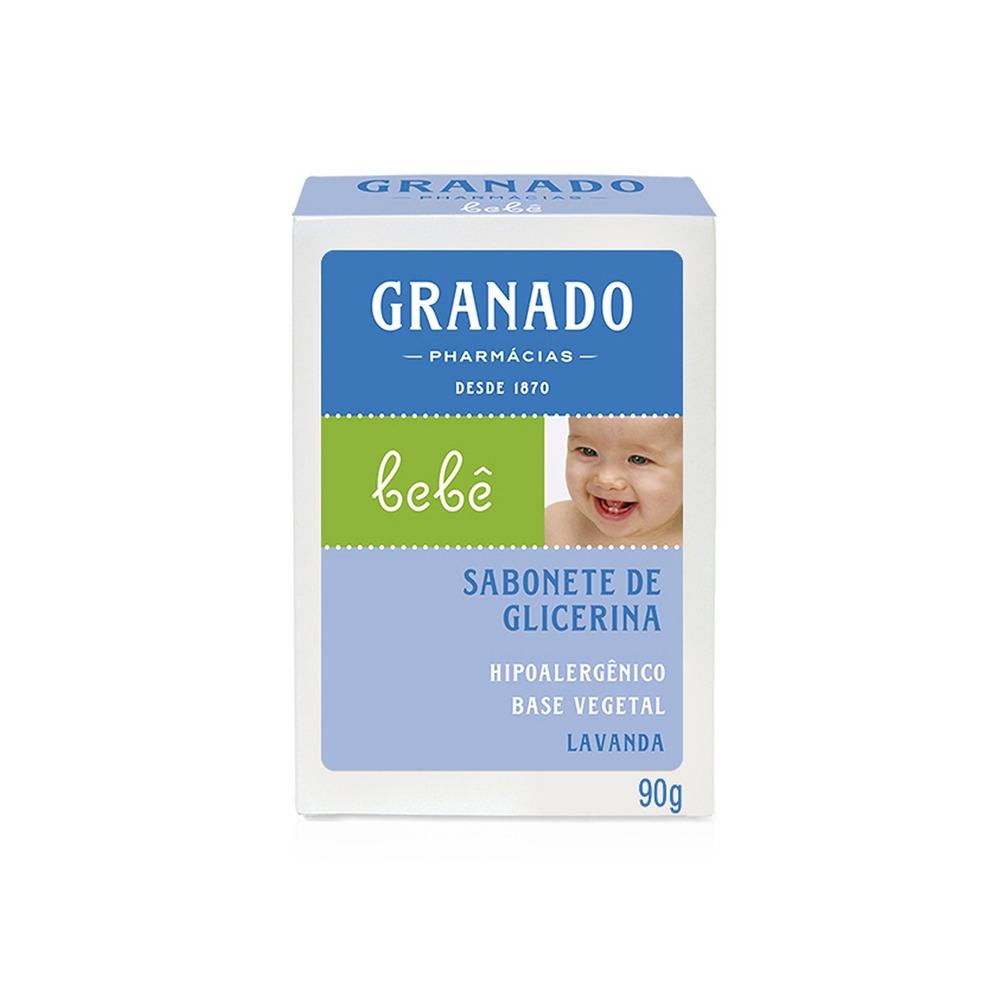 SAB GRANADO GLICER BEBE LAVANDA 90G