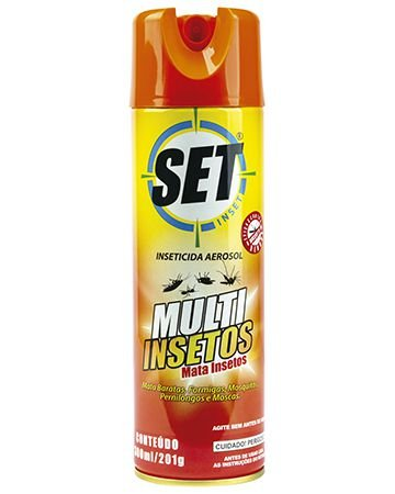 SET INSET AEROSOL MULTI INSETOS 390ML