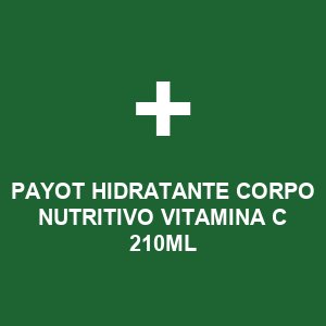 PAYOT HIDRATANTE CORPO NUTRITIVO VITAMINA C 210ML