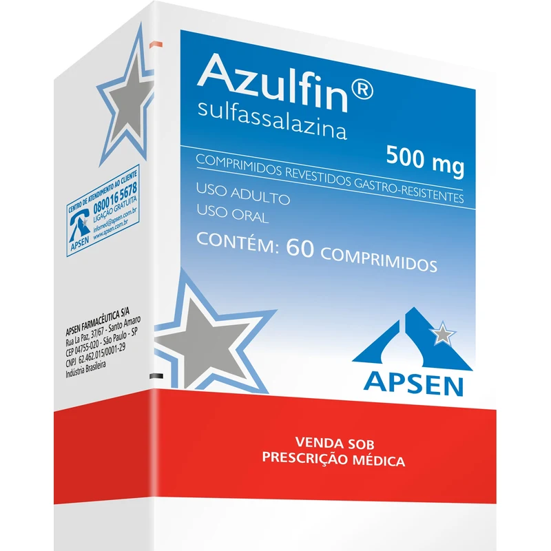 AZULFIN 500MG C/60 COMP