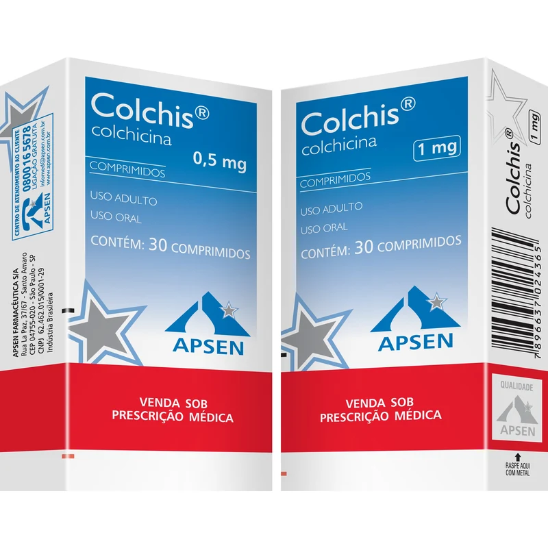 COLCHIS 0,5MG C/20 COMP