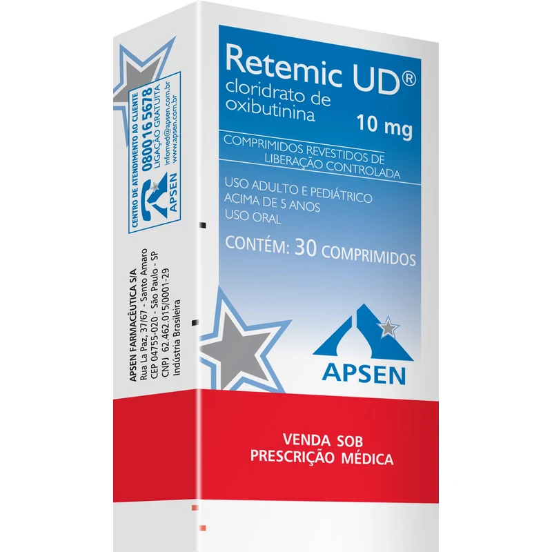 RETEMIC UD 10MG C/30 COMP