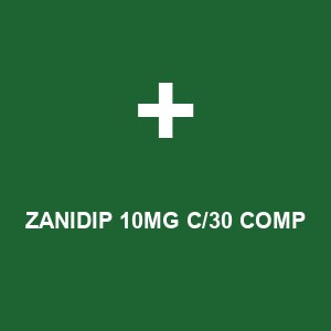 ZANIDIP 10MG C/30 COMP