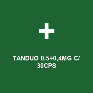 TANDUO 0,5+0,4MG C/ 30CPS