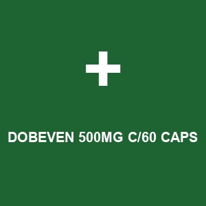 DOBEVEN 500MG C/60 CAPS