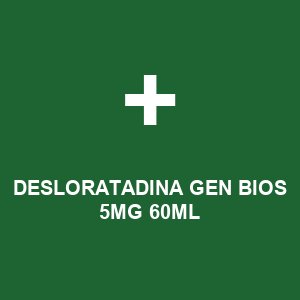 DESLORATADINA GEN BIOS 5MG 60ML