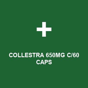 COLLESTRA 650MG C/60 CAPS
