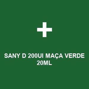 SANY D 200UI MAÇA VERDE 20ML