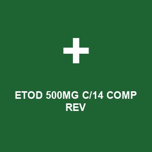 ETOD 500MG C/14 COMP REV