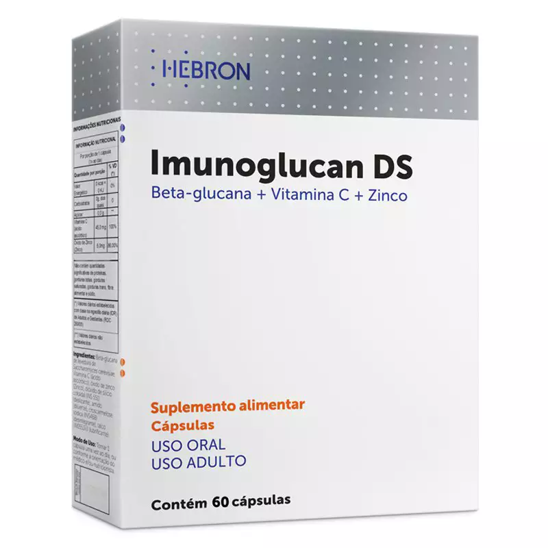 IMUNOGLUCAN DS ADULTO 60 CPS