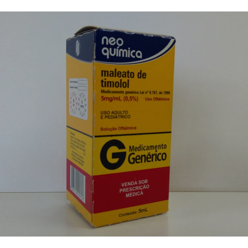 TIMOLOL GEN NEO 0,5% 5ML