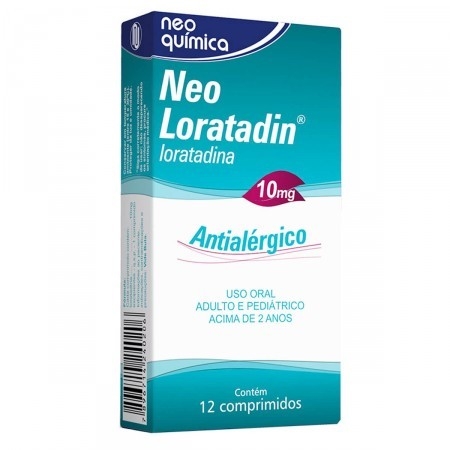 LORATADINA NEO LORATADIN 10MG C/12