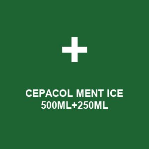 CEPACOL MENT ICE 500ML+250ML