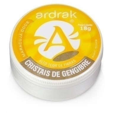 CRISTAIS GENGIBRE MARACUJA 18G
